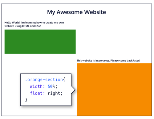 Float Example