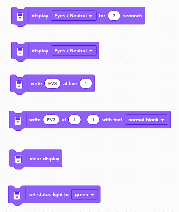 display example